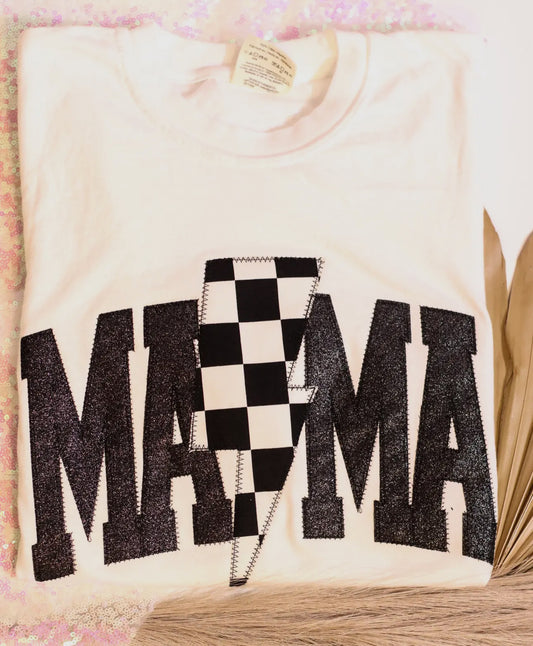 MAMA Embroidered T-Shirt