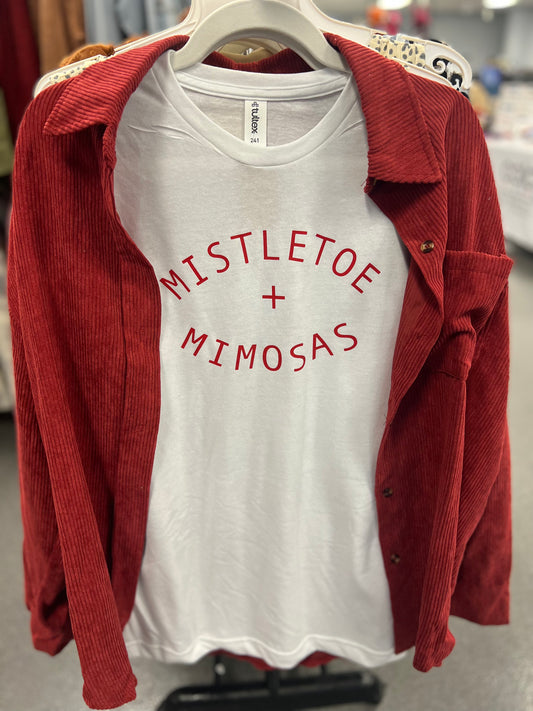 Mistletoe & Mimosa Graphic Tee